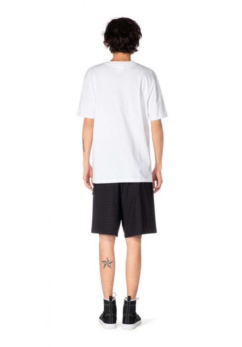 T-Shirt Uomo GBU3715 con stampa frontale Bianco GAELLE PARIS- Francavilla Moda